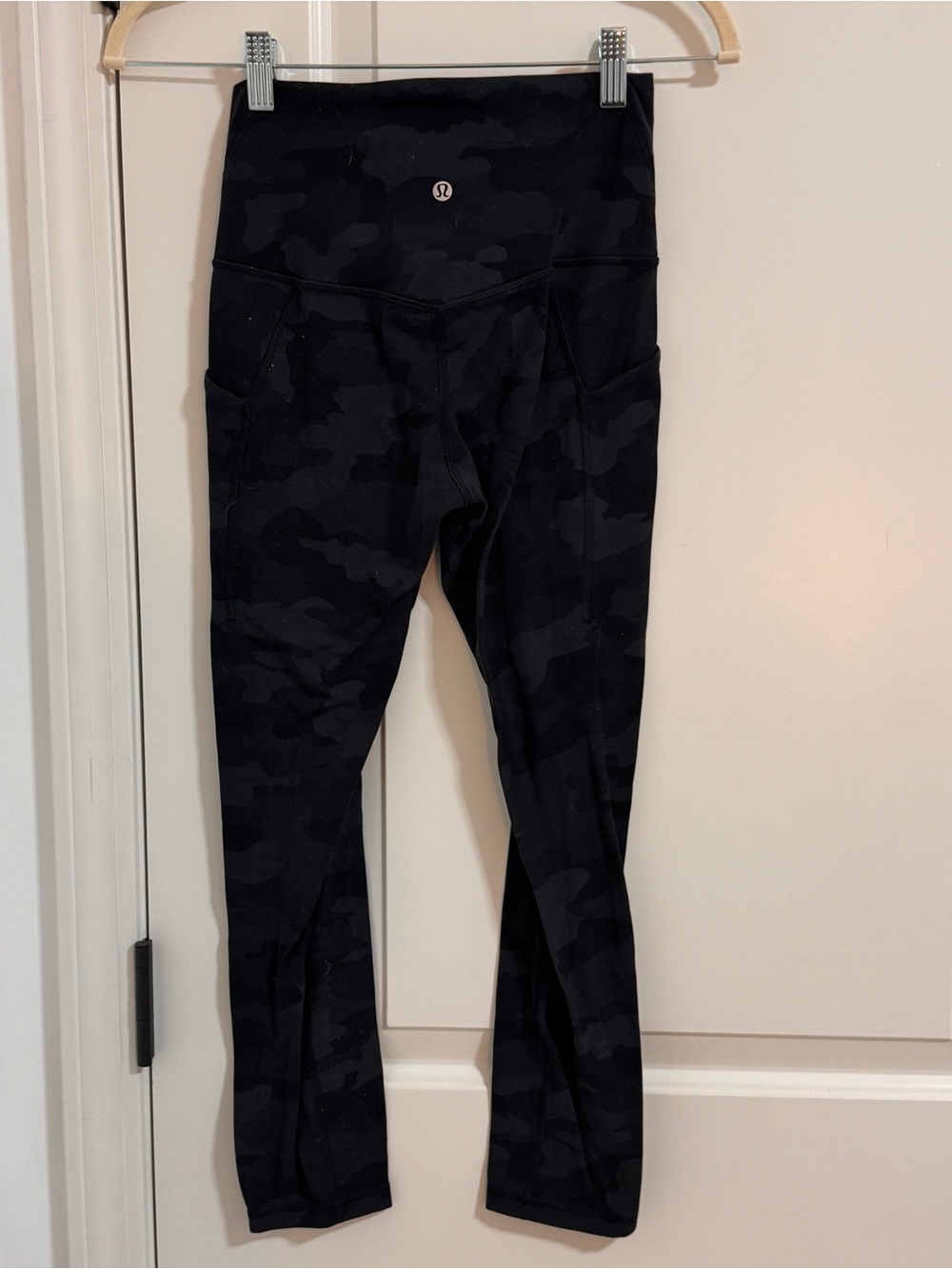 lululemon athletica Black Camo High-Rise Leggings